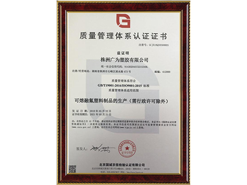 質(zhì)量管理體系認(rèn)證證書1 質(zhì)量管理體系認(rèn)證證書1